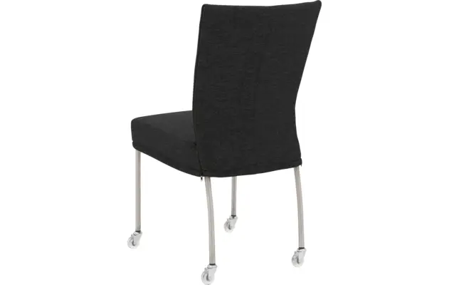 Goossens eetkamerstoel funk grijs stof - 8224107-02