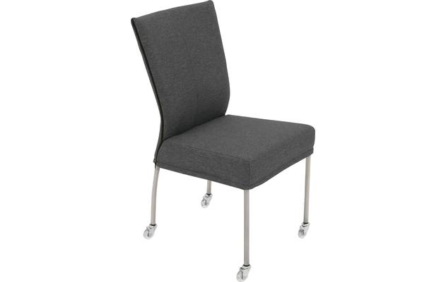 Goossens eetkamerstoel funk grijs stof - 8224108-04
