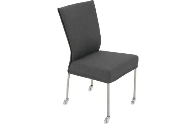 Goossens eetkamerstoel funk grijs stof - 8224108-04