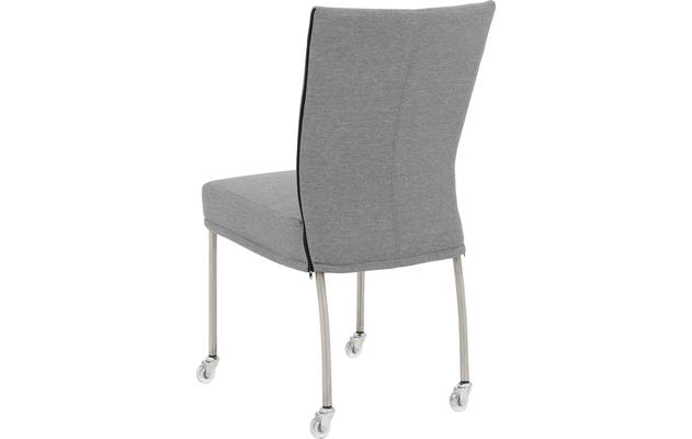 Goossens eetkamerstoel funk grijs stof - 8224110-02