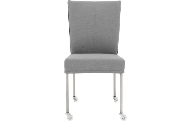 Goossens eetkamerstoel funk grijs stof - 8224110-03