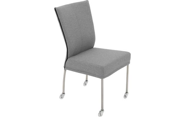 Goossens eetkamerstoel funk grijs stof - 8224110-04