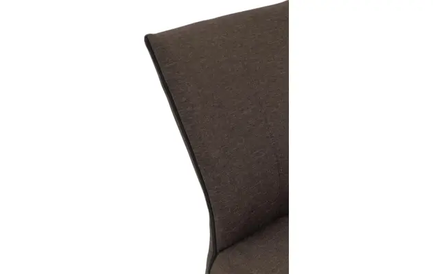 Goossens eetkamerstoel funk bruin stof - 8224113-05