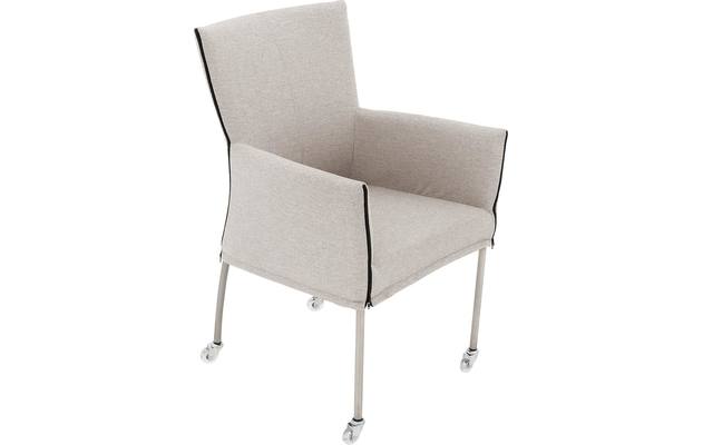 Goossens eetkamerstoel funk grijs stof - 8224116-04