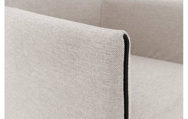 Goossens eetkamerstoel funk grijs stof - 8224116-06