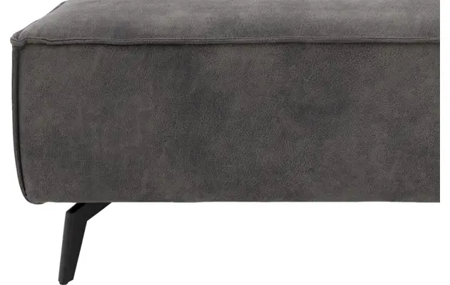 Goossens u bank hercules grijs microvezel - 8224468-07