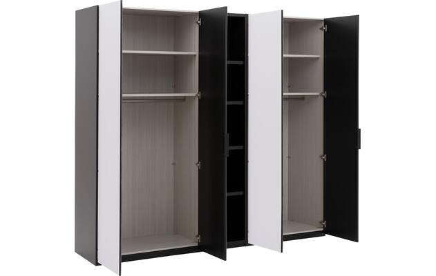 Goossens excellent kast systeem statement compleet wit hoogwaardig meubelplaat - 8224565-03