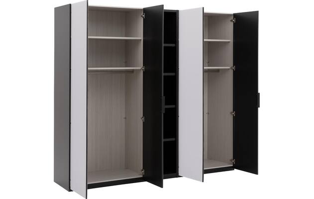 Goossens excellent kast systeem statement compleet wit hoogwaardig meubelplaat - 8224567-03
