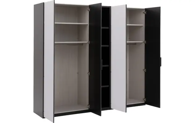 Goossens excellent kast systeem statement compleet wit hoogwaardig meubelplaat - 8224567-03