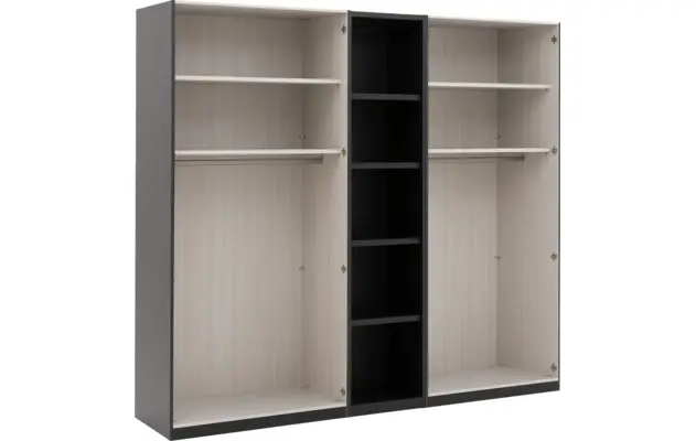 Goossens excellent kast systeem statement compleet wit hoogwaardig meubelplaat - 8224567-05