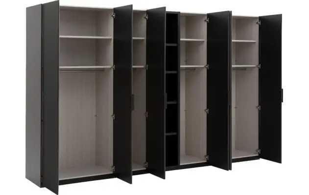 Goossens excellent kast systeem statement compleet wit hoogwaardig meubelplaat - 8224568-03