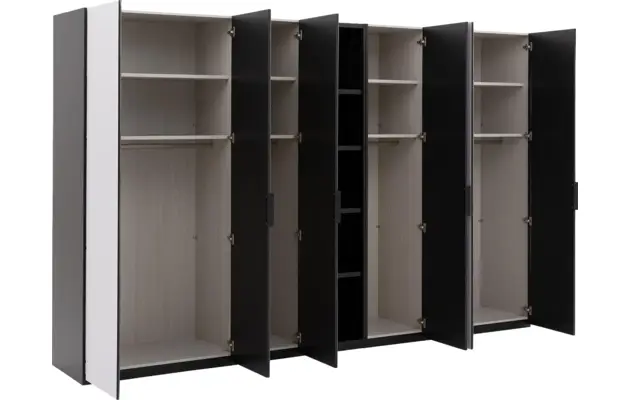 Goossens excellent kast systeem statement compleet wit hoogwaardig meubelplaat - 8224569-03