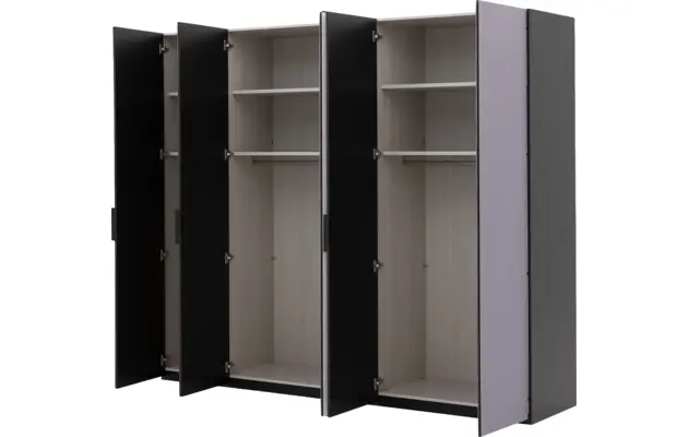 Goossens excellent kast systeem statement compleet wit hoogwaardig meubelplaat - 8226501-06