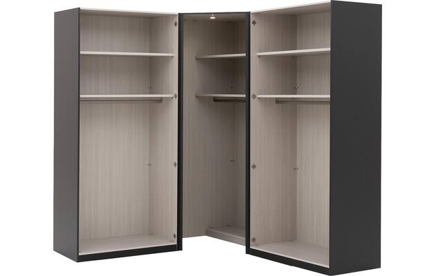 Goossens excellent kast systeem statement compleet wit hoogwaardig meubelplaat - 8226614-03
