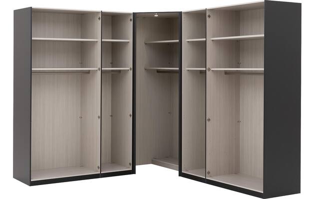 Goossens excellent kast systeem statement compleet wit hoogwaardig meubelplaat - 8226617-03
