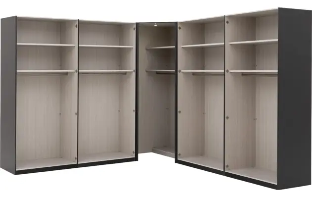 Goossens excellent kast systeem statement compleet wit hoogwaardig meubelplaat - 8226622-03