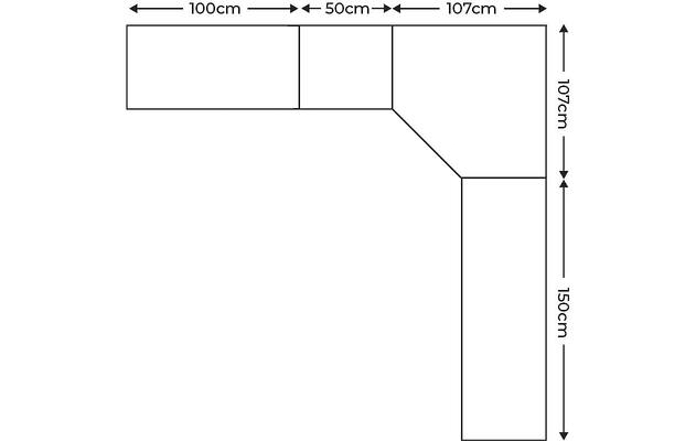 Goossens excellent kast systeem statement compleet wit hoogwaardig meubelplaat - 8226640-19