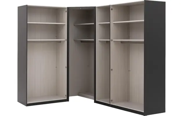 Goossens excellent kast systeem statement compleet wit hoogwaardig meubelplaat - 8226657-03