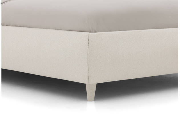 Goossens bedframe pecaro wit stof - 8226813-05