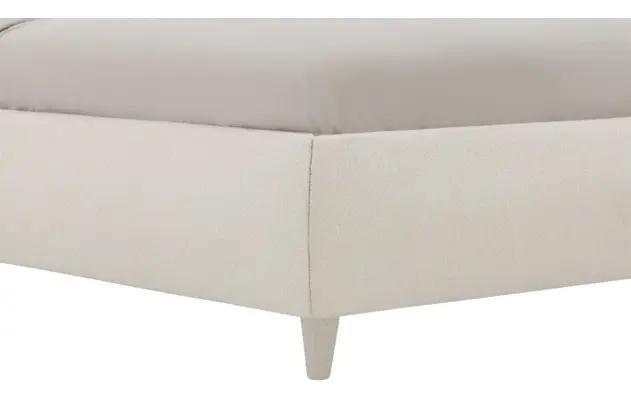 Goossens bedframe pecaro wit stof - 8226813-05