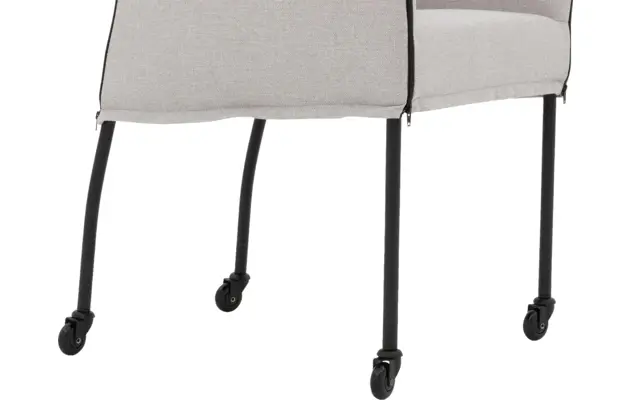 Goossens eetkamerstoel funk grijs stof - 8227246-05