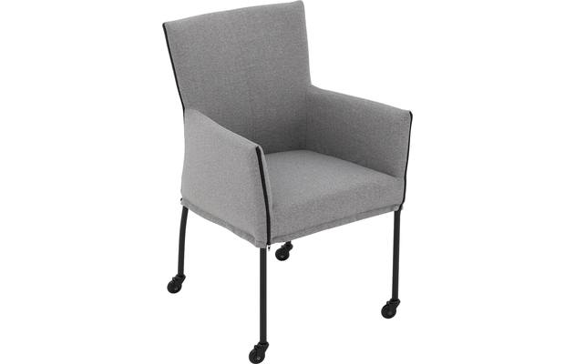 Goossens eetkamerstoel funk grijs stof - 8227249-04