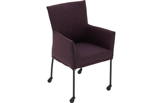 Goossens eetkamerstoel funk roze stof - 8227254-04