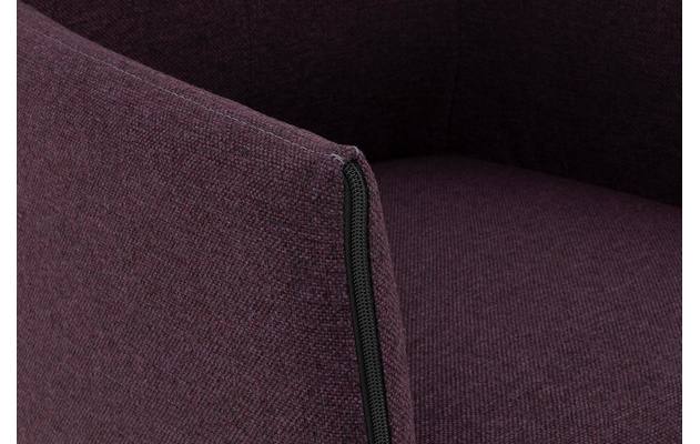 Goossens eetkamerstoel funk roze stof - 8227254-07