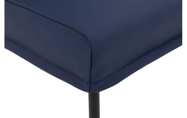 Goossens eetkamerstoel funk blauw leer - 8227257-05