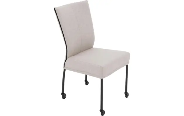 Goossens eetkamerstoel funk grijs stof - 8227267-04