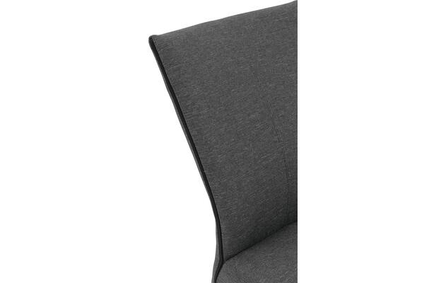 Goossens eetkamerstoel funk grijs stof - 8227268-06