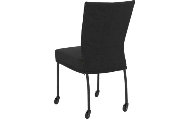 Goossens eetkamerstoel funk grijs stof - 8227269-02