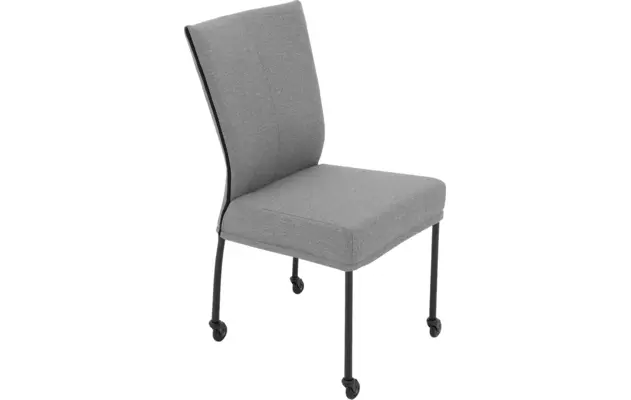 Goossens eetkamerstoel funk grijs stof - 8227270-04