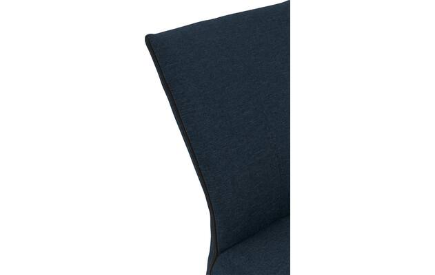 Goossens eetkamerstoel funk blauw stof - 8227273-06