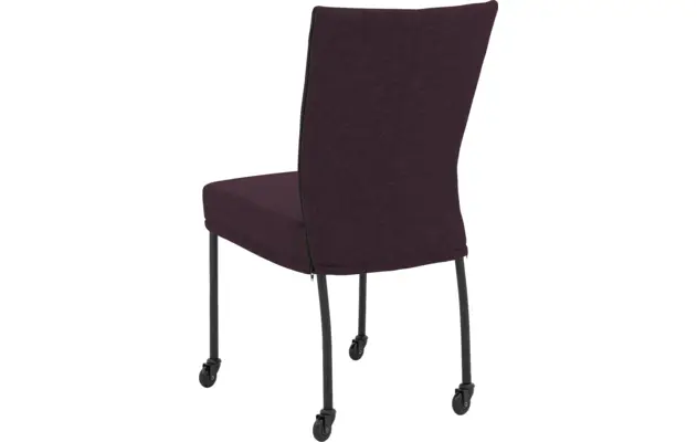 Goossens eetkamerstoel funk roze stof - 8227275-02