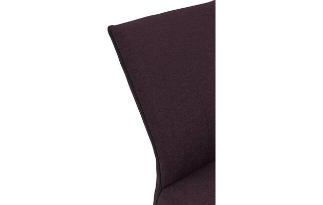 Goossens eetkamerstoel funk roze stof - 8227275-06