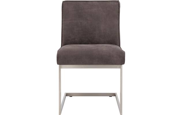 Goossens excellent eetkamerstoel tom bruin leer - 8227608-03