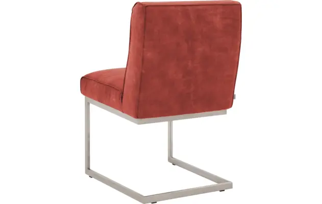Goossens excellent eetkamerstoel tom rood leer - 8227609-02