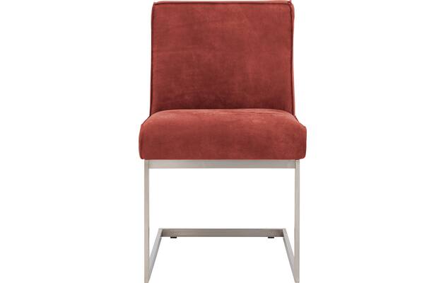 Goossens excellent eetkamerstoel tom rood leer - 8227609-03