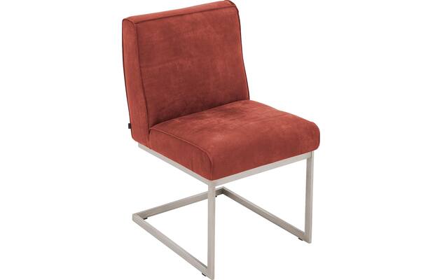 Goossens excellent eetkamerstoel tom rood leer - 8227609-04