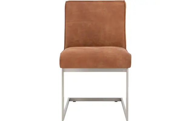 Goossens excellent eetkamerstoel tom bruin leer - 8227611-03