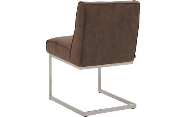 Goossens excellent eetkamerstoel tom bruin micro leer - 8227615-02