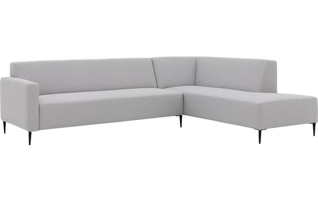 Goossens hoekbank key west grijs stof - 8227625-02-gespiegeld