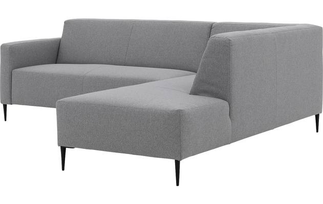 Goossens hoekbank key west grijs stof - 8227626-06-gespiegeld