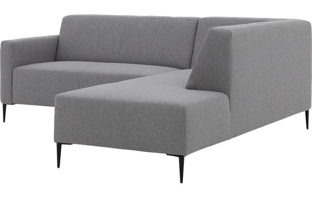 Goossens hoekbank key west grijs stof - 8227627-gespiegeld-06