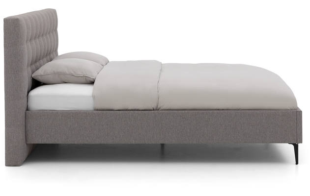 Goossens bedframe royal grijs stof - 8227954-03