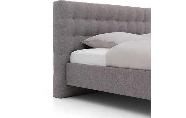 Goossens bedframe royal grijs stof - 8227954-04