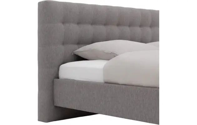 Goossens bedframe royal grijs stof - 8227954-04