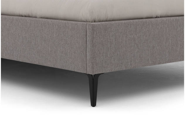 Goossens bedframe royal grijs stof - 8227954-05