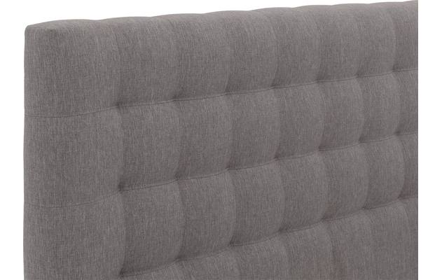 Goossens bedframe royal grijs stof - 8227954-07